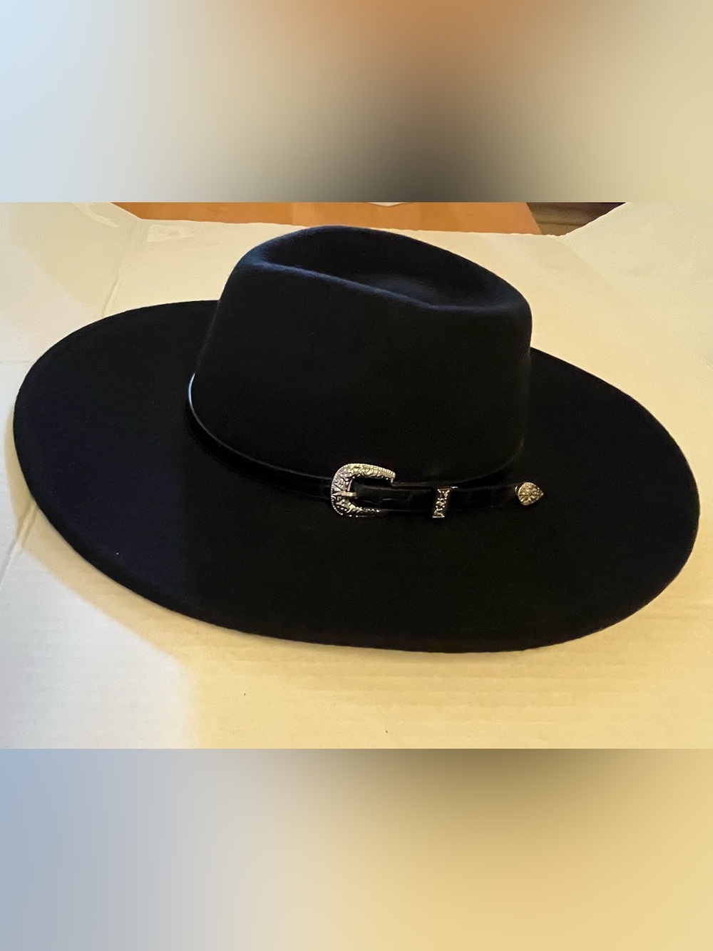 NWT Madden NYC Black Wide-Brim Felt Hat